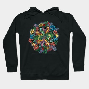 Zentangle Bouquet Hoodie